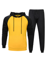 Tracksuit à manches longues à capuche pour hommes