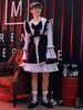 Travesti Lolita OP Robe manches longues Lolita Robes Outfit Déguisements Halloween