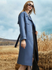 Trench-Coat Veste Femmes Col Rabattu Ceinture Manches Longues D