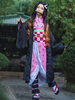 Tueur de démons: Kimetsu No Yaiba Kamado Nezuko Costume de Cosplay pour enfants