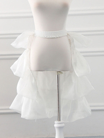 Tulle Lolita Jupons Jupe Lolita Blanche Déguisements Halloween