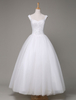 Tulle mariage robe Sweatheart perles Ball robe parole longueur robe de mariée