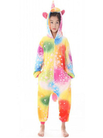 Unicorn Costume Carnaval Déguisements Halloween Enfants 2021 Dreaming Star Flannel Combinaison