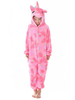 Unicorn Costume Carnaval Déguisements Halloween Enfants 2021 Rose Dreaming Star Flannel Combinaison