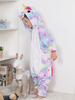 Unicorn Kigurumi Carnaval Pyjama 2021 Étoiles de Rêve Unicornio Onesie pour Enfants Déguisements Halloween
