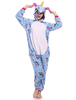 Unicorn Onesie Kigurumi Carnaval Pajamas 2021 Pegasus Flannel Unisex Adultes Combinaison Déguisements Halloween