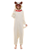 Unisexe Costume Carnaval Kigurumi Carnaval flanelle animaux Cartoon Onesie Sleepwear Déguisements Halloween