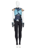 Valorant DUELIST Jett Cosplay Costume Set Jeu en ligne Cosplay Costume