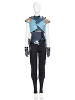 Valorant DUELIST Jett Cosplay Costume Set Jeu en ligne Cosplay Costume