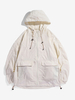 Veste À Capuche Homme Protection Solaire Poches Sport Décontracté Confortable