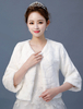 Veste De Mariage En Fausse Fourrure Châle Wrap De Mariage Cover Cover Ups