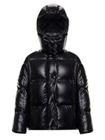 Veste de Souffleur femme noire matelassée manteau matelassé à capuche pour l\