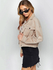 Veste Femme Taille Haute à Col Revers avec Manches Longues avec Boutons avec Poches Unicolore Veste Femme