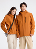 Vestes Pour Hommes Sweat À Capuche Zip Chaud Sport Décontracté Orange Cool