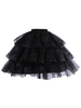 Violence noire Lolita Jupons Support 3 Niveau Lolita Jupon Déguisements Halloween