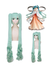 Vocaloid Hatsune Miku Mi Automne Jour 120cm Bouquets Perruque Twin Tail Déguisements Halloween