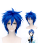 Vocaloid Kaito Cosplay perruque bleu Straight Cosplay perruque Déguisements Halloween