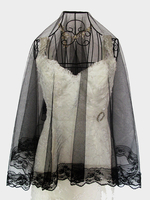 Voile Accessoire 1 couche en tulle classique