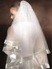 Voile Accessoire 2 couches en tulle avec ruban classique
