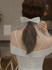 Voile de mariage arcs à un niveau Tulle coupe bord voile de mariée classique