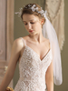 Voile de mariage fleur en tulle