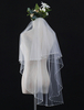 Voile De Mariage Ivoire Perles De Tulle Un Voile De Mariée Perlée