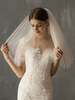 Voile de mariage voile de mariée classique à quatre niveaux