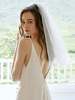Voile de mariée à deux niveaux accessoires de mariage
