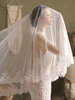 Voile de mariée ivoire