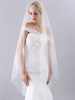 Voile de mariée Voile de mariée à deux niveaux