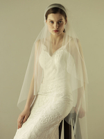 Voile voile de valse 1 couche en tulle forme d