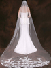 Voiles de mariage Eric White Voile de mariée long classique en tulle à un niveau