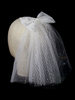 Voiles de mariage Noeuds à trois niveaux Tulle Bord coupé Voile de mariée classique