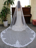 Voiles de mariage Voile de mariée cascade en tulle à un niveau