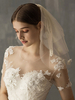 Voiles de mariage Voile de mariée classique à un niveau appliqué