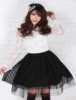 Volants de dentelle noir Lolita jupe pour les femmes Déguisements Halloween