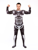 Vêtement de zentai attrayant multicolore en lycra spandex enveloppé Déguisements Halloween