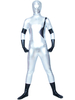 Vêtement de zentai beau combinaison enveloppé unisexe métallisé brillant multicolore Déguisements Halloween