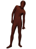 Vêtement de zentai beau combinaison enveloppé unisexe rouge Déguisements Halloween