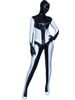 Vêtement de zentai combinaison enveloppé unisexe métallisé brillant multicolore imprimé superhéros Déguisements Halloween
