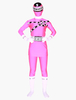 Vêtement de zentai de Power Rangers en lycra Déguisements Halloween