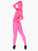Vêtement de zentai en velours unicolore Déguisements Halloween