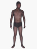 Vêtement de zentai multicolore à pois en tffany translucide Halloween