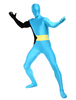 Vêtement de zentai multicolore imprimé drapeau Bahamas en lycra spandex enveloppé Halloween