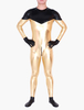 Vêtement de zentai or bicolore métallisé Déguisements Halloween