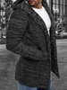 Vêtements Cardigan Décontracté Pulls Hommes Cardigans Casuel Manches Longues Noir Confortable
