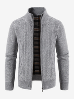 Vêtements Cardigan Pour Hommes Pulls Décontracté Manches Longues Zipper