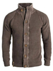 Vêtements Cardigan Pulls Hommes Cardigans Casuel Manches Longues Café Marron Spécial