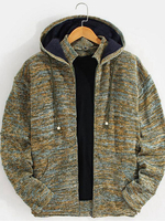 Vêtements Cardigan Pulls Hommes Cardigans Chic Manches Longues Vert Élégant