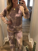 Vêtements dintérieur pour femmes 2 pièces en coton polyester roux